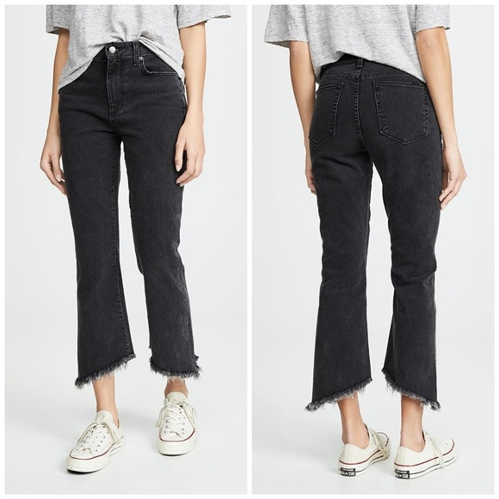 JOE’s High Rise Cropped Boot Jeans